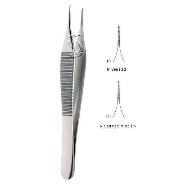 Adson Dressing Forceps Serrated