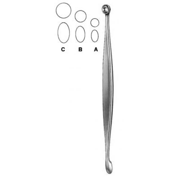 Volkmann Bone Curette, double-ended